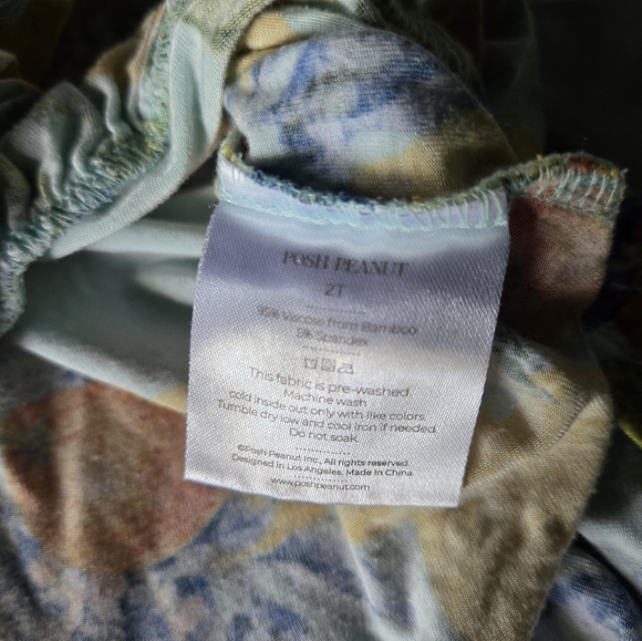 Posh Peanut Multicolor Patterned Dress - Picture 3 of 3